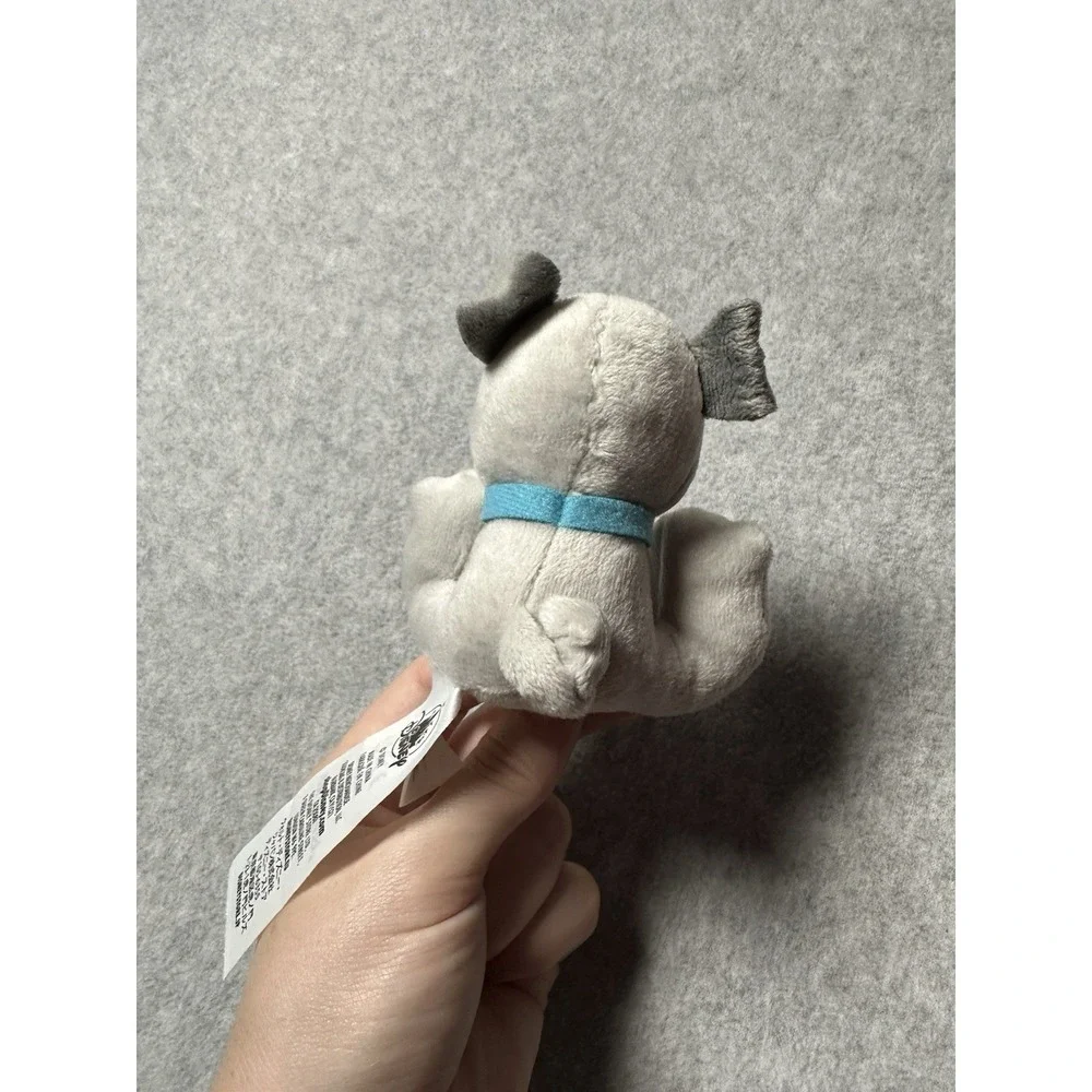 Disney Tiny Big Feet Soft Toy Plush Rare Collectable Pocahontas Percy Grey Dog